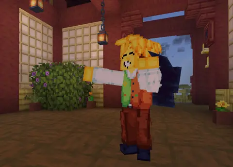 Minecraft CPM Model - Finally, the Flower Man by Linker - AshiraZone Catalog (Media 2)