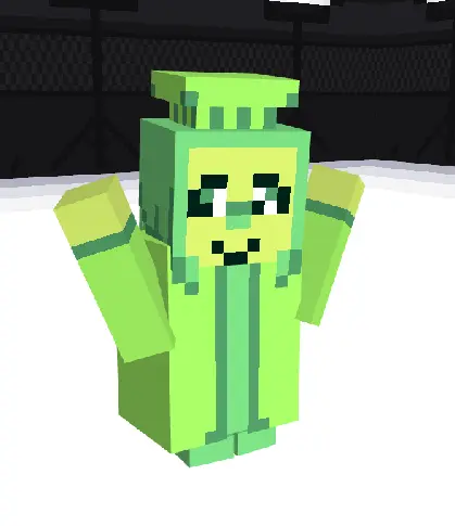 Minecraft CPM Model - Green by Sir Gser - AshiraZone Catalog (Media 3)