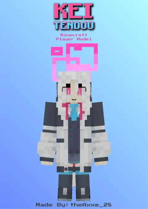 Minecraft CPM Model - External Resource by TheAxxe_28  commissions (full) - AshiraZone Catalog (Media 2)
