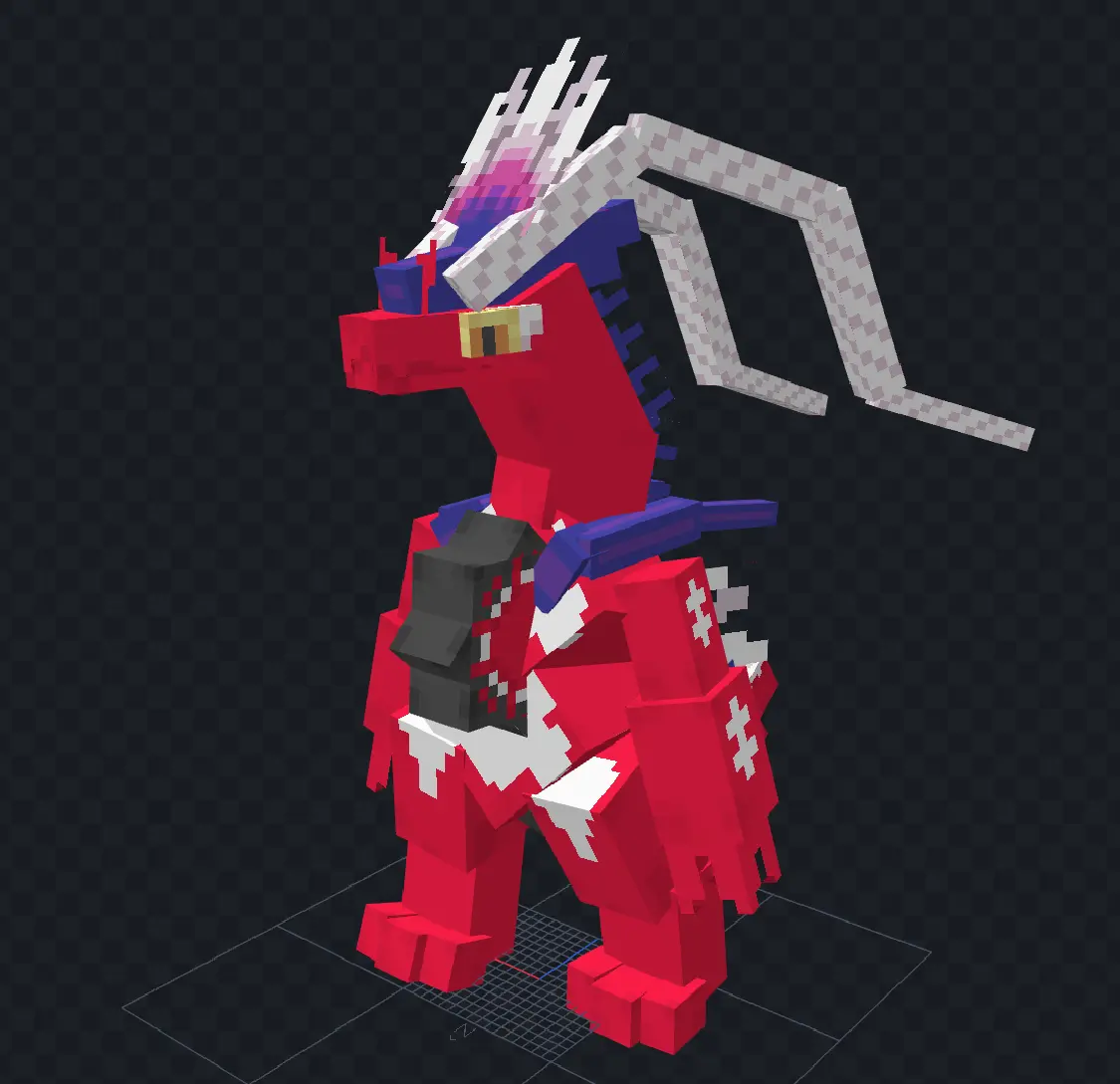 Minecraft CPM Model - koraidon by banana guy - AshiraZone Catalog (Media 1)