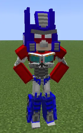 Minecraft CPM Model - red_transformes by PKaiogamer54 ⲎⲢ █████░░░ 170/290 - AshiraZone Catalog (Media 1)