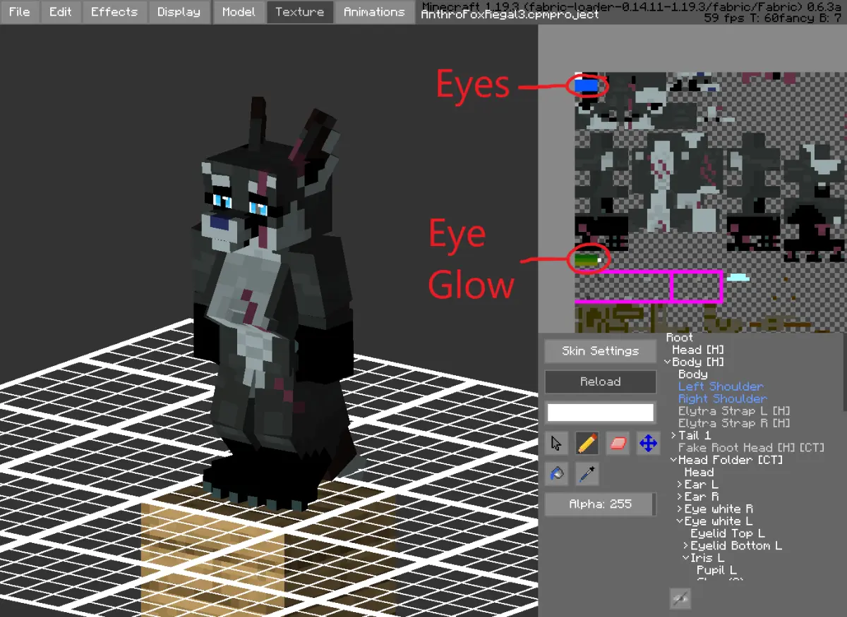 Minecraft CPM Model - AnthroFoxRegal3 by TheRegalB - AshiraZone Catalog (Media 3)