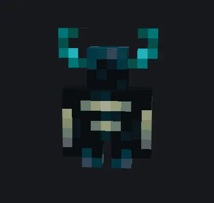 Minecraft CPM Model - tiny_warden by Divine Lumen - AshiraZone Catalog (Media 2)