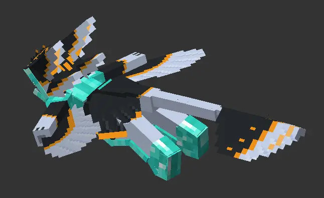 Minecraft CPM Model - Cynadyde_ExtraPerry_Armoured_Avali by ExtraPerry - AshiraZone Catalog (Media 3)