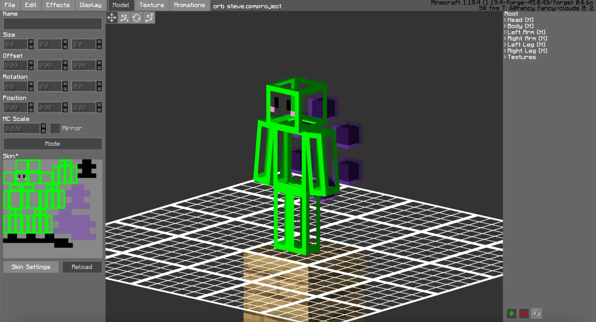 Minecraft CPM Model - orb_boi by Shiny Lasagna - AshiraZone Catalog (Media 1)