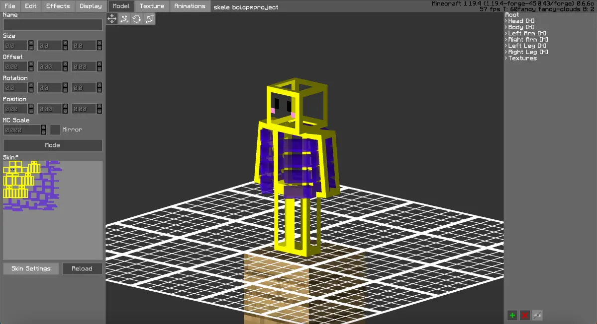 Minecraft CPM Model - orb_boi by Shiny Lasagna - AshiraZone Catalog (Media 3)