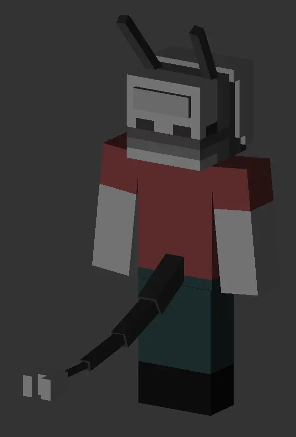 Minecraft CPM Model - TVheadBase by Zorshy - AshiraZone Catalog (Media 2)