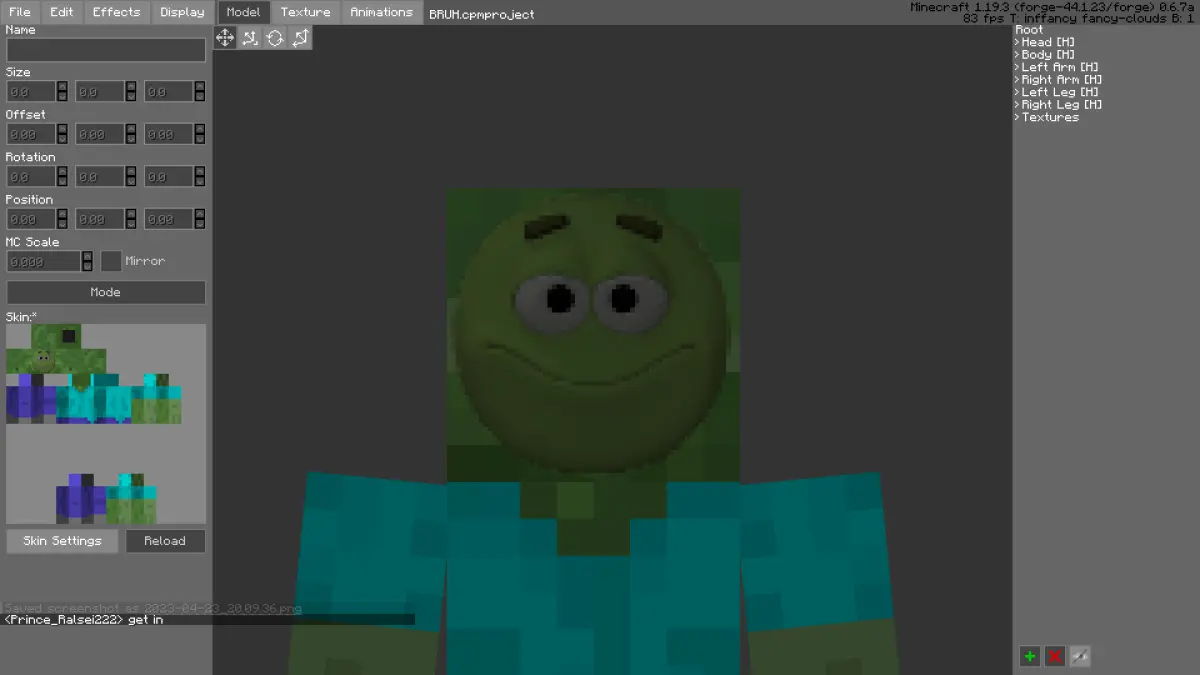 Minecraft CPM Model - BRUH by Mining - AshiraZone Catalog (Media 2)
