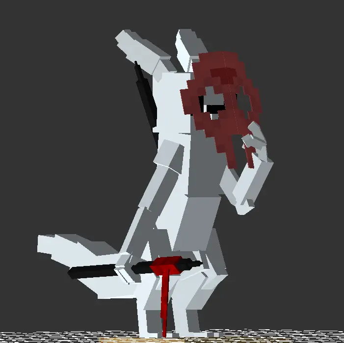 Minecraft CPM Model - Slugcat by Kittybit - AshiraZone Catalog (Media 2)