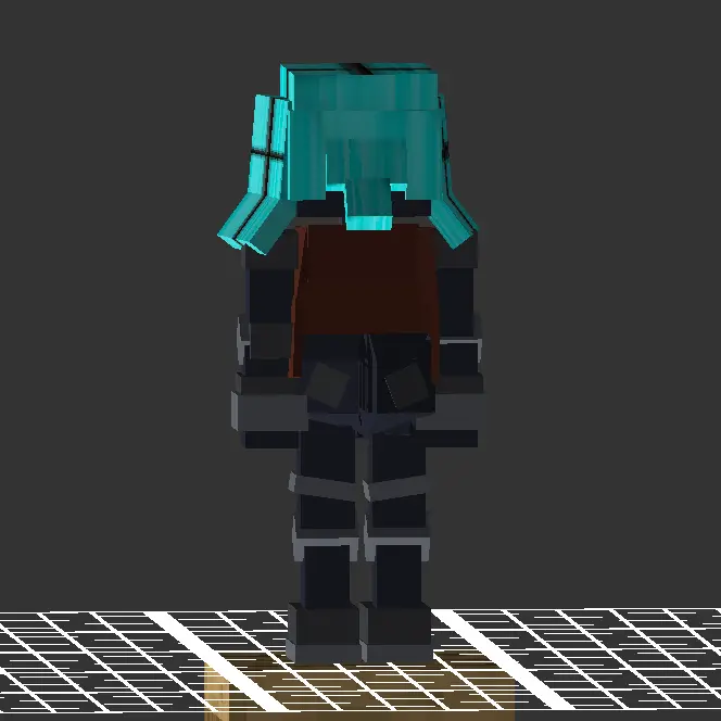 Minecraft CPM Model - rollermine_project by you can just call me kitty - AshiraZone Catalog (Media 2)