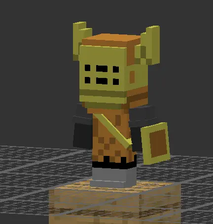 Minecraft CPM Model - barbarian_boss by FãDoMacacoJones - AshiraZone Catalog (Media 2)