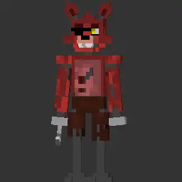 Minecraft CPM Model - Foxy by FãDoMacacoJones - AshiraZone Catalog (Media 2)