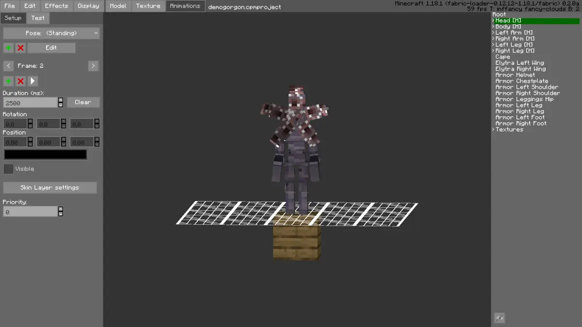 Minecraft CPM Model - demogorgon by _undead_ - AshiraZone Catalog (Media 1)