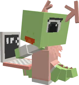 Minecraft CPM Model - konqi by vitrolarium - AshiraZone Catalog (Media 2)