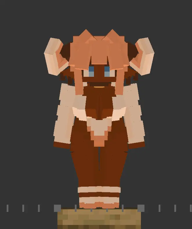 Minecraft CPM Model - Dinn_Orange by Dinn - AshiraZone Catalog (Media 2)