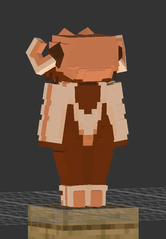 Minecraft CPM Model - Dinn_Orange by Dinn - AshiraZone Catalog (Media 3)