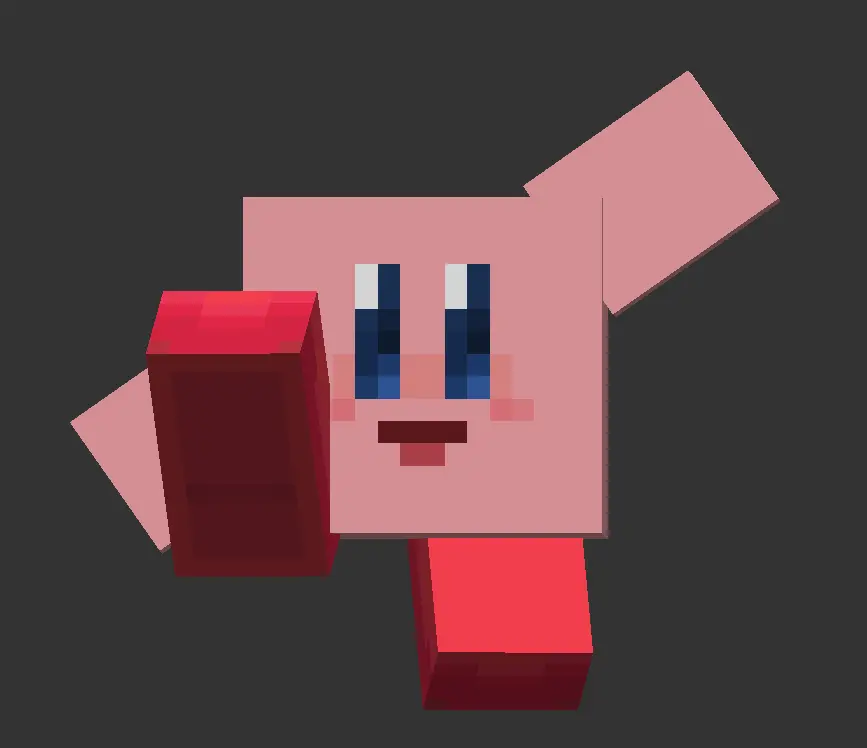 Minecraft CPM Model - Kirby_Playermodel by Jinx - AshiraZone Catalog (Media 2)