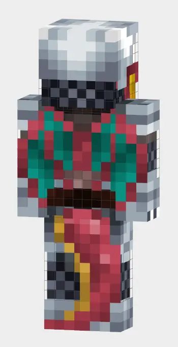 Minecraft CPM Model - Dragon_Knight_with_Allay_Companion by Thermo - AshiraZone Catalog (Media 3)