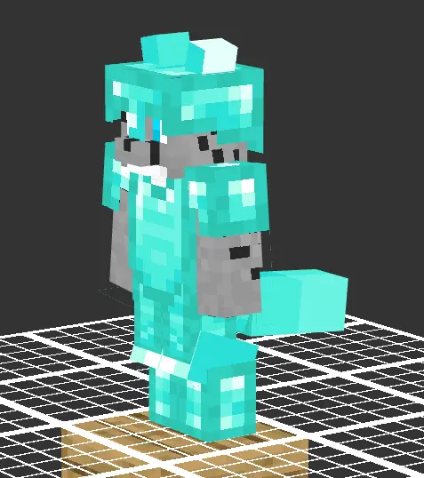 Minecraft CPM Model - LatexSnowLeopard by Foxyas - AshiraZone Catalog (Media 2)