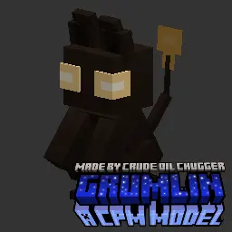 Minecraft CPM Model - Grumlin by crude oil PHIGHTER // moving acc - AshiraZone Catalog (Media 2)