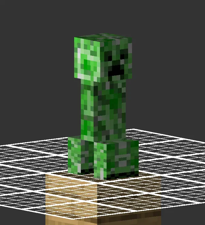 Minecraft CPM Model - Creeper by TLF8 - AshiraZone Catalog (Media 2)