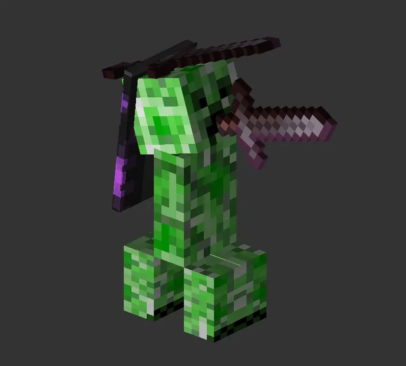 Minecraft CPM Model - Creeper by TLF8 - AshiraZone Catalog (Media 4)