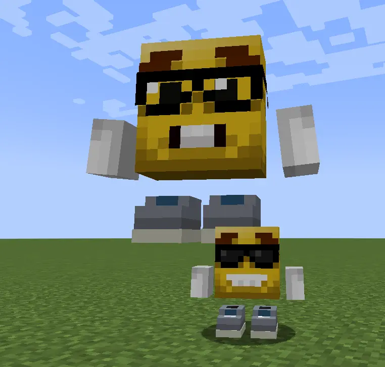 Minecraft CPM Model - Emoticon by FãDoMacacoJones - AshiraZone Catalog (Media 2)