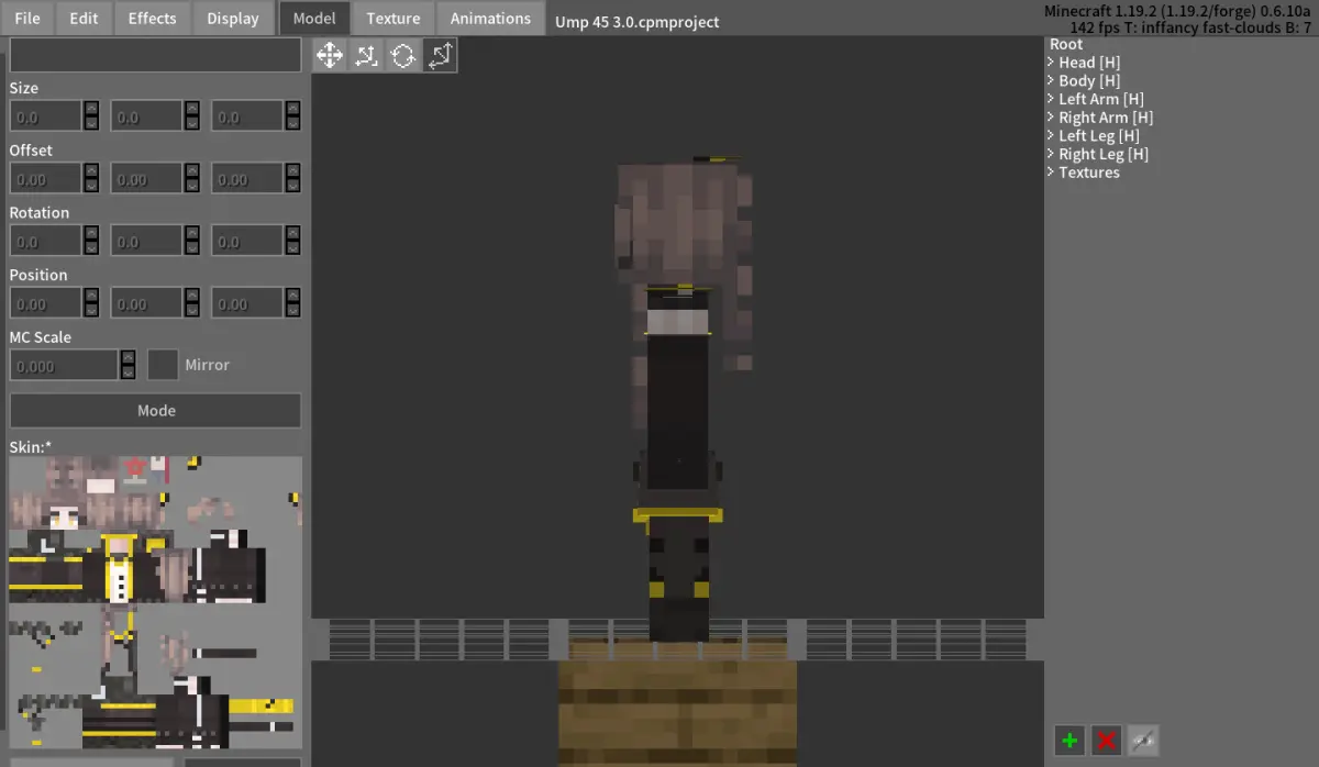 Minecraft CPM Model - Ump45 by Otto Tannhauser - AshiraZone Catalog (Media 3)
