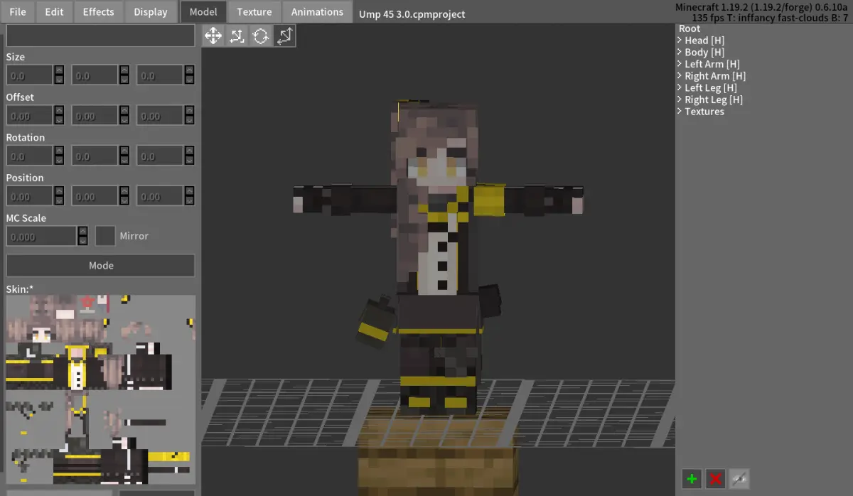 Minecraft CPM Model - Ump45 by Otto Tannhauser - AshiraZone Catalog (Media 4)