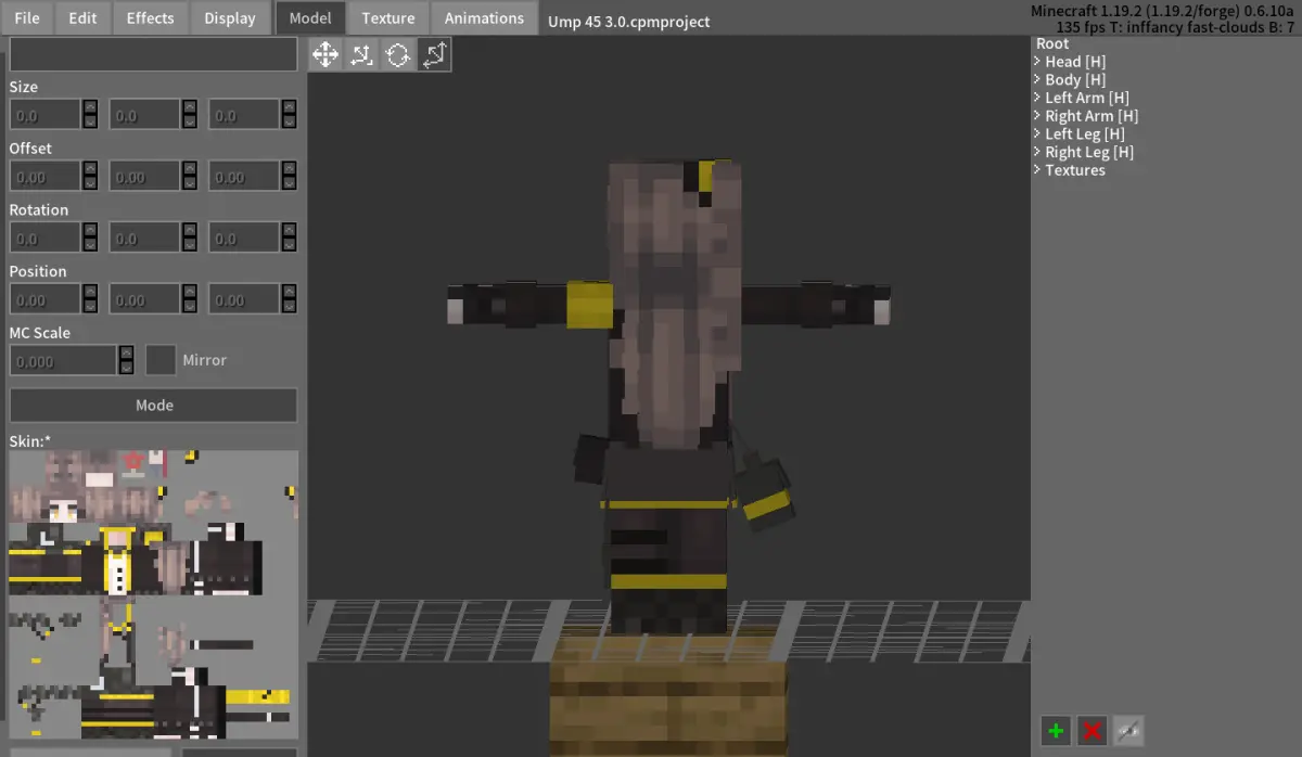 Minecraft CPM Model - Ump45 by Otto Tannhauser - AshiraZone Catalog (Media 5)