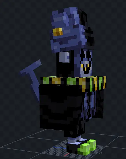 Minecraft CPM Model - JevilVIL by Sir Gser - AshiraZone Catalog (Media 2)