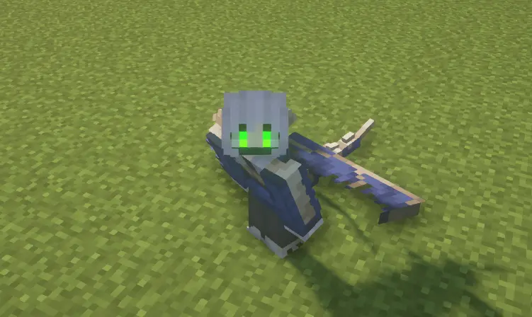 Minecraft CPM Model - Phantomcustomskin by _ɐɹǝzʎɥS - AshiraZone Catalog (Media 2)