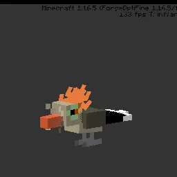 Minecraft CPM Model - Guira_Cuckoo by ZhenyuBirdosaur (comms abertas!) - AshiraZone Catalog (Media 2)