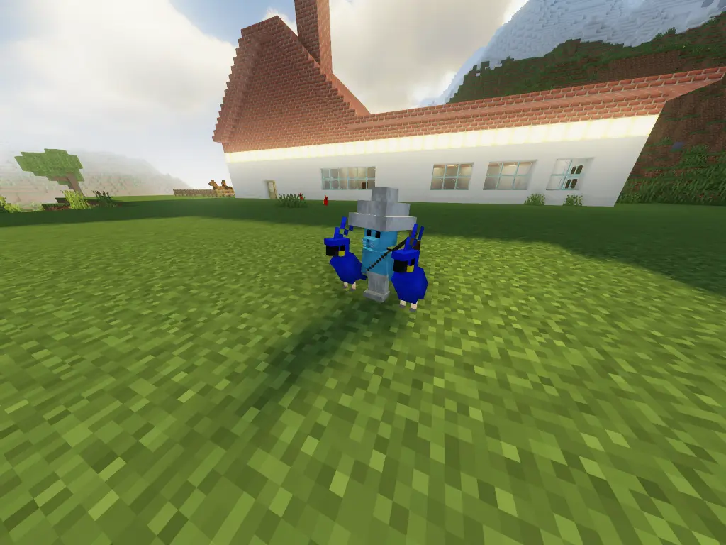 Minecraft CPM Model - smurf_cat by vitrolarium - AshiraZone Catalog (Media 2)