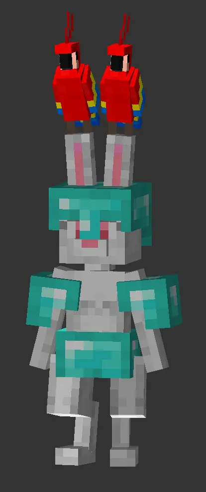 Minecraft CPM Model - bnuuy by Pumpkinbot - AshiraZone Catalog (Media 2)