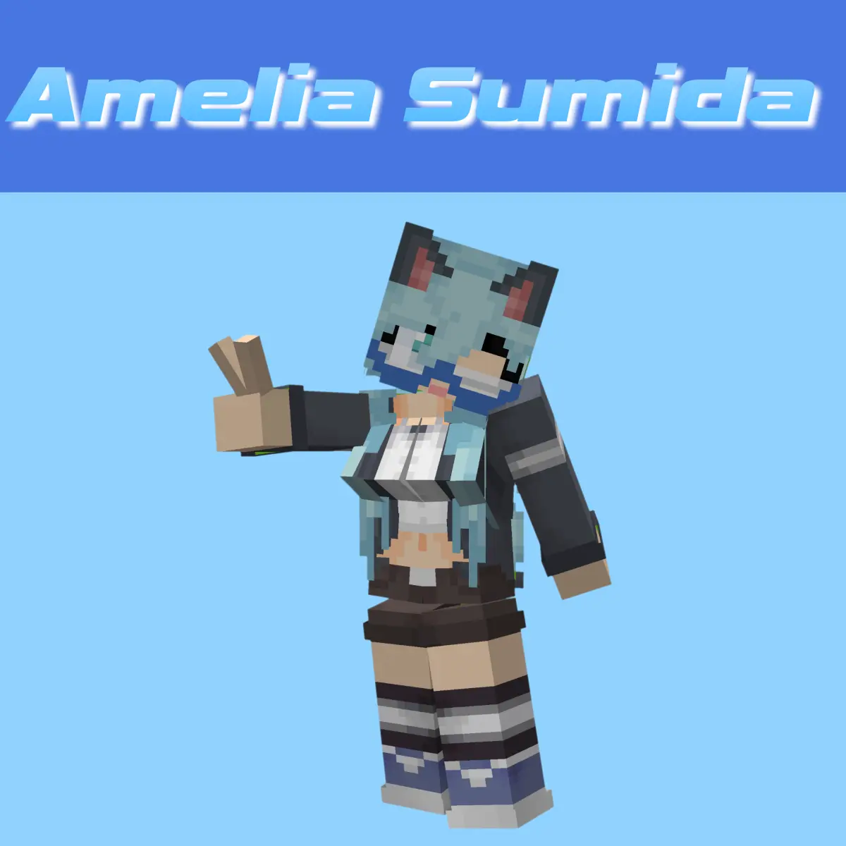 Minecraft CPM Model - AmeliaSumidav1 by Bluelight - AshiraZone Catalog (Media 2) Minecraft CPM Model - AmeliaSumidav1 by Bluelight - AshiraZone Catalog (Media 2)