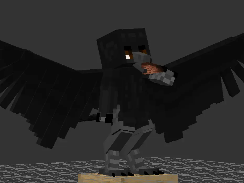 Minecraft CPM Model - Bird by Kittybit - AshiraZone Catalog (Media 2)