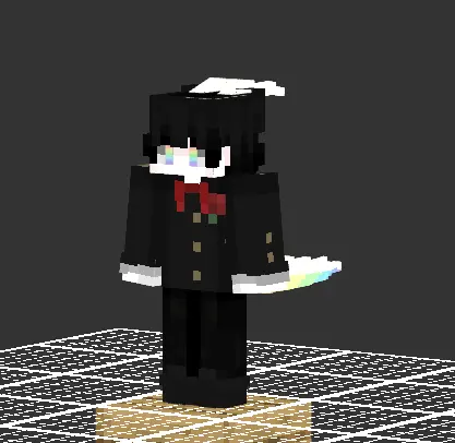 Minecraft CPM Model - True_neko_dragon_boio_unanimated-_Converted by Dr. Clamentaine - AshiraZone Catalog (Media 2)