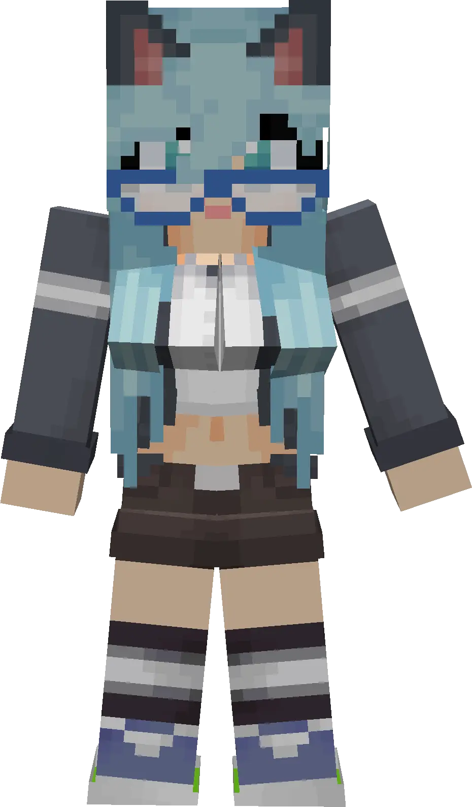 Minecraft CPM Model - AmeliaSumidav2.0 by Bluelight - AshiraZone Catalog (Media 2)