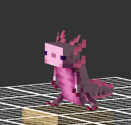 Minecraft CPM Model - Ajolote by Ender - AshiraZone Catalog (Media 2)