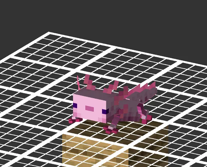 Minecraft CPM Model - Ajolote by Ender - AshiraZone Catalog (Media 3)