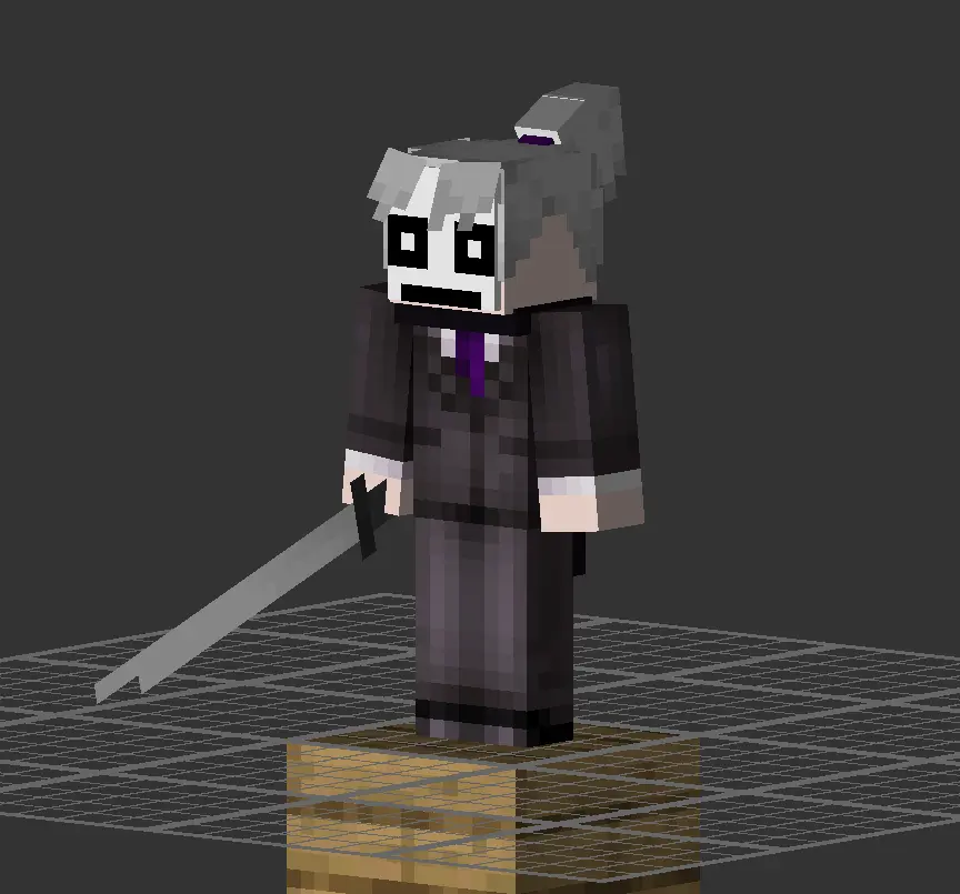 Minecraft CPM Model - masimka by Creature of steel - AshiraZone Catalog (Media 2)