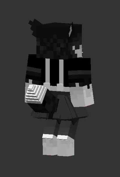 Minecraft CPM Model - Wolf_maid by TaskMaster - AshiraZone Catalog (Media 2)