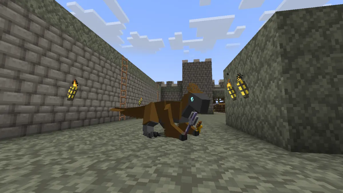 Minecraft CPM Model - FreeRaptor by anukwarrior - AshiraZone Catalog (Media 6)