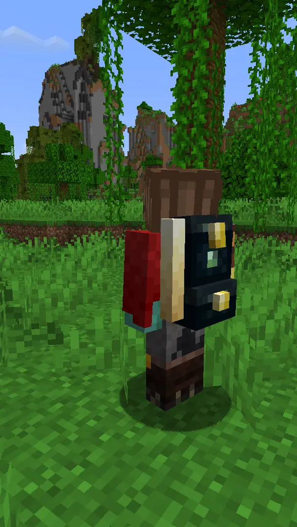 Minecraft CPM Model - GirlAndChest by _чебуркот_ - AshiraZone Catalog (Media 3)