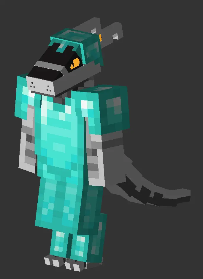 Minecraft CPM Model - Synth by Obsidian - AshiraZone Catalog (Media 3)