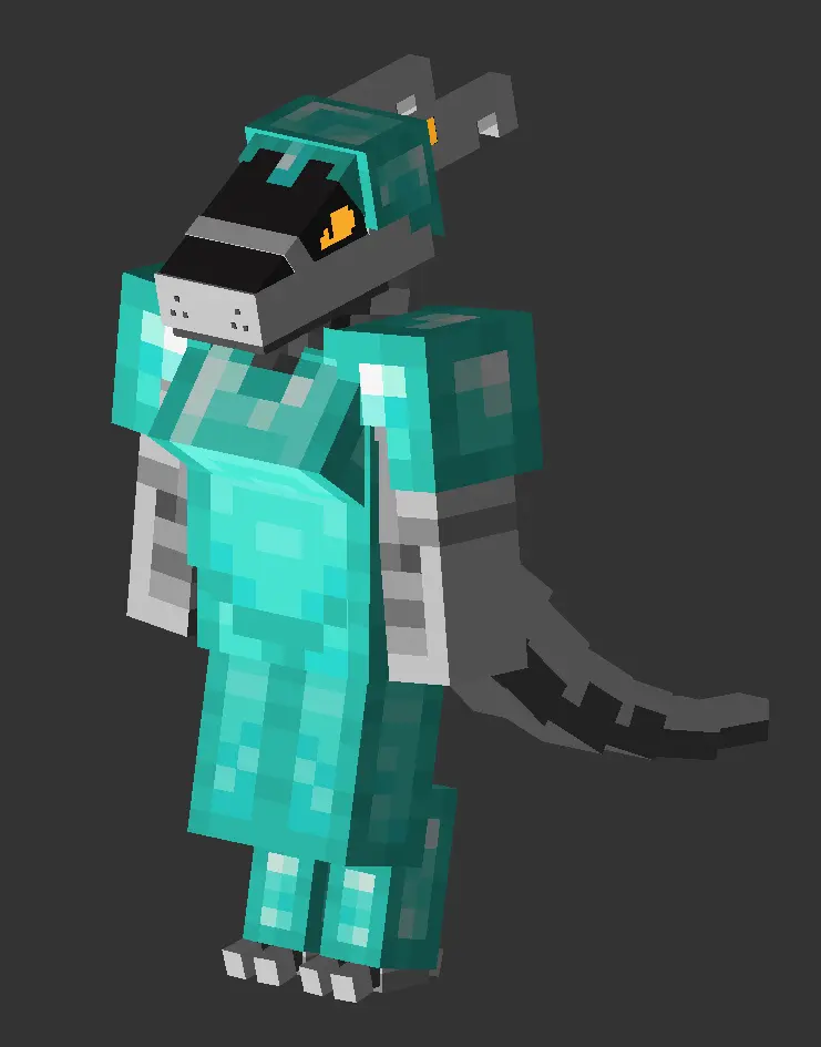 Minecraft CPM Model - Synth by Obsidian - AshiraZone Catalog (Media 4)