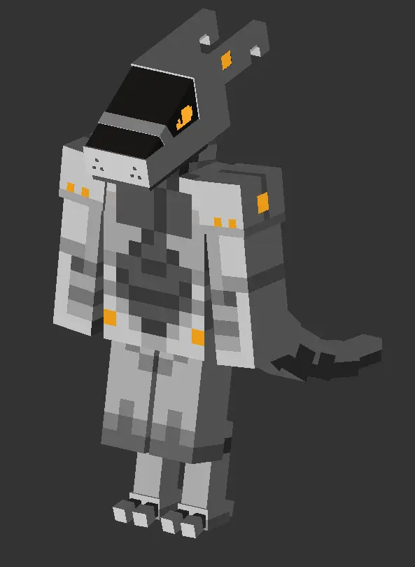 Minecraft CPM Model - Synth by Obsidian - AshiraZone Catalog (Media 5)
