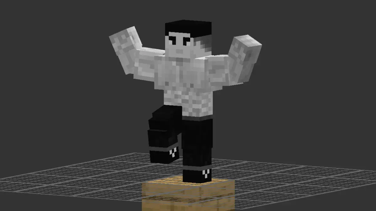 Minecraft CPM Model - Buff_Body_Template_v2 by D. Yenlon - AshiraZone Catalog (Media 1)