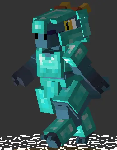 Minecraft CPM Model - Kobblin_Base by Creature Feature - AshiraZone Catalog (Media 2)
